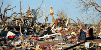 ‘The whole town is gone’: Mississippi resident describes surviving massive tornado